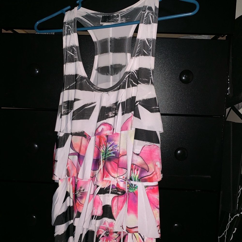 floral tank top